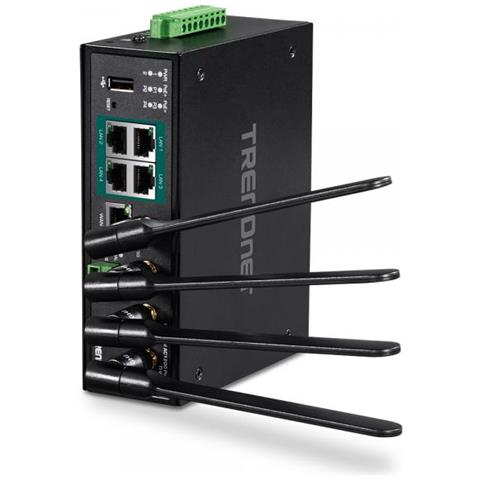 Ti-wp100 Router Wireless Gigabit Ethernet Dual-band (2.4 Ghz / 5 Ghz) 3g 4g 5g Nero - Foto 1