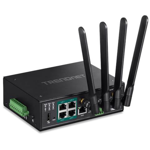 Ti-wp100 Router Wireless Gigabit Ethernet Dual-band (2.4 Ghz / 5 Ghz) 3g 4g 5g Nero - Foto 3