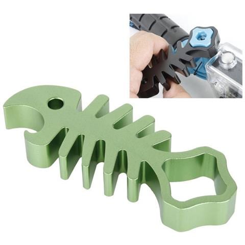 Chiave Stringente In Alluminio Per Bulloni Action Cam Green Per Gopro Hd Hero Nylox Trevi - Foto 1