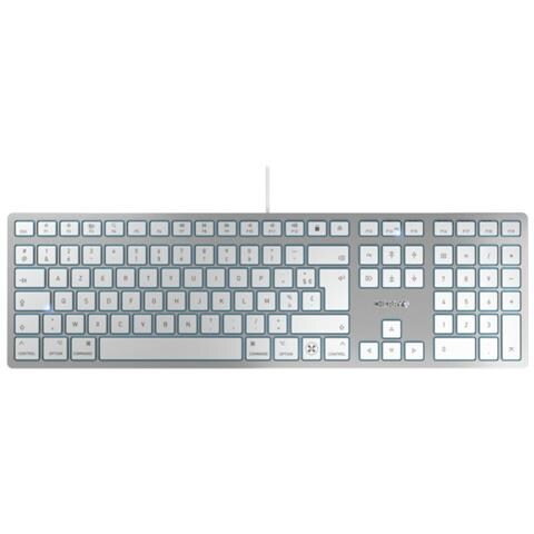 KC 6000C FOR MAC tastiera USB AZERTY Francese Argento - Foto 1