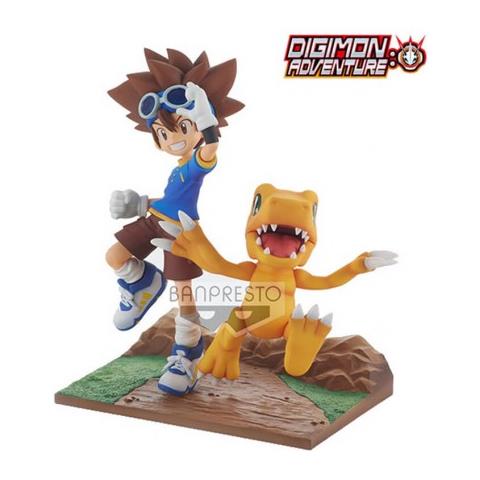 Digimon Adventure Dxf Adventure Archives Taichi & Agumon Figure - Banpresto - Foto 1