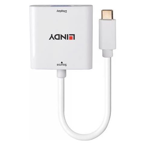 43355 cavo e adattatore video USB tipo-C VGA (D-Sub) Bianco - Foto 2