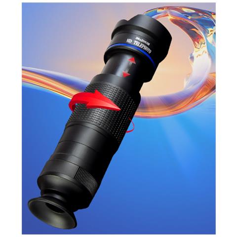 Teleobiettivo Hd 36x Per Telefono Cellulare Black - Foto 8