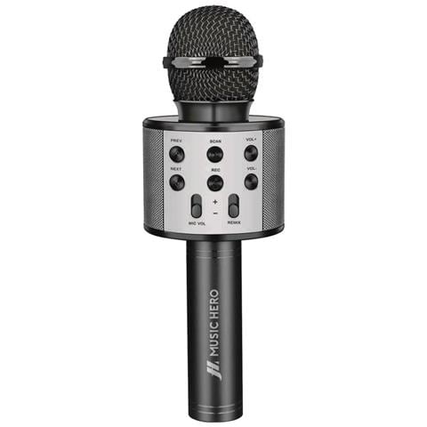 MHMICBTK microfono Nero, Grigio Microfono per karaoke - Foto 1