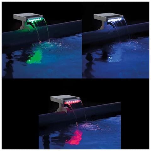 Fontana Con Luce Led Da Piscina Multicolore 28090 - Foto 2