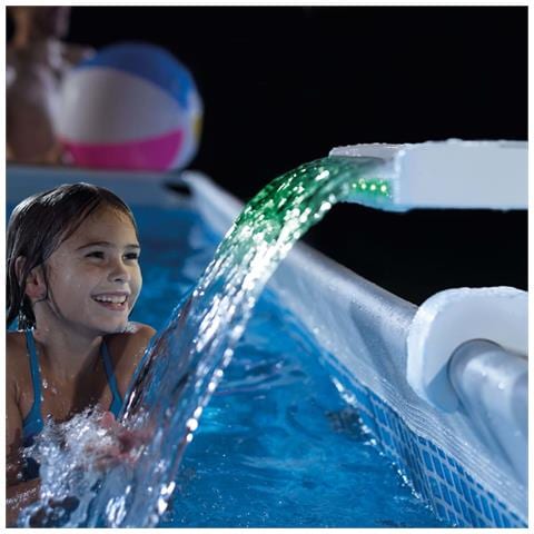 Fontana Con Luce Led Da Piscina Multicolore 28090 - Foto 7