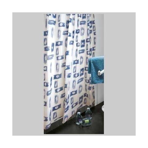 Tenda Doccia Domino Pvc 240x200 Grigio - Foto 1