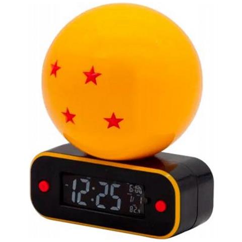 Altoparlante Modello Dragon Ball Z Sfera Di Cristallo Con Sveglia, Nero / Giallo - Foto 2