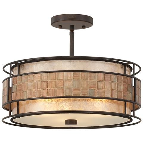 Lampadario Contemporaneo Laguna Metallo Rame Rinascimentale 3 Luci E27 - Foto 1