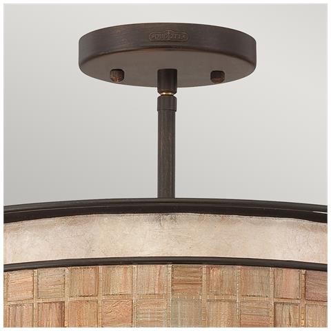Lampadario Contemporaneo Laguna Metallo Rame Rinascimentale 3 Luci E27 - Foto 4