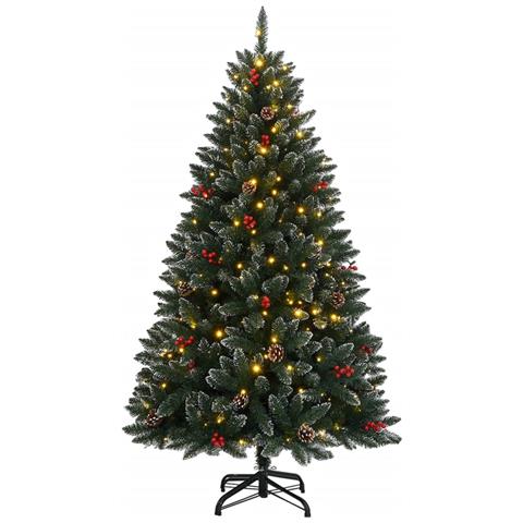Albero Natale Artificiale Con 150 Led 150 Cm - Foto 2