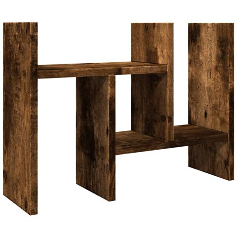 Organizer Scrivania Rovere Fumo 34,5x15,5x35,5 Cm Multistrato - Foto 2