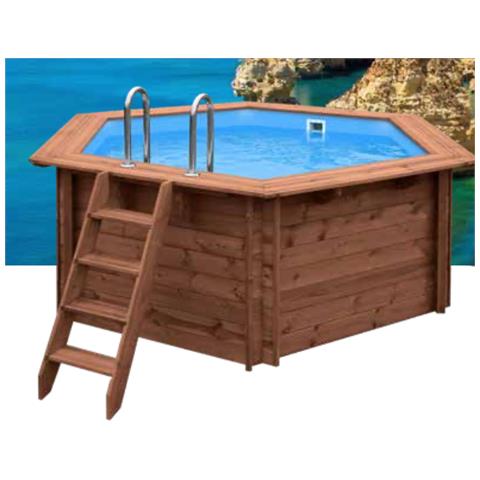 Piscina Alta/sepolta - Wood (round) - Algarve D355cm (5,56m3) - Foto 1