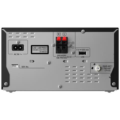 SC-PM704 Microsistema audio per la casa 80 W Nero - Foto 3