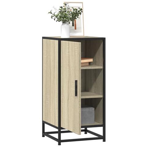 Credenza Rovere Sonoma 35,5x35x76 Cm In Truciolato - Foto 1