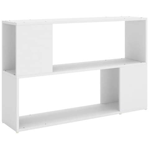Lusso Casadino - Libreria Bianca 100x24x63 Cm In Legno Multistrato - Foto 1