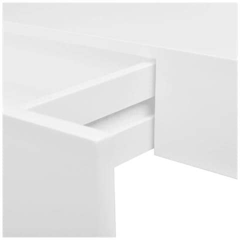 Mensole Con Cassetti 2 Pz Bianco 48 Cm - Foto 8