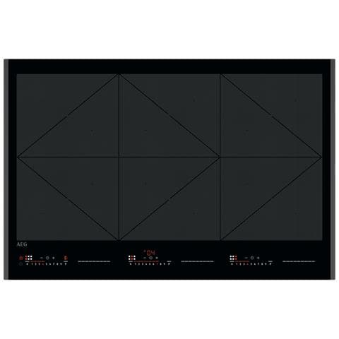 Piano Cottura a Induzione da Incasso TR84IT00FB 6 Zone Cottura 80 cm Colore Nero - Foto 1