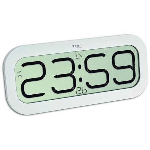 60.4514 Orologio digitale Ovale Bianco - Foto 1