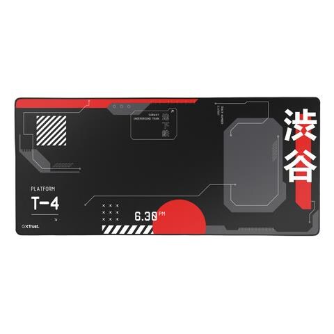 Gxt 759 Xxl Tappetino Per Mouse Per Gioco Da Computer Nero, Grigio, Rosso, Bianco 25716 - Foto 1