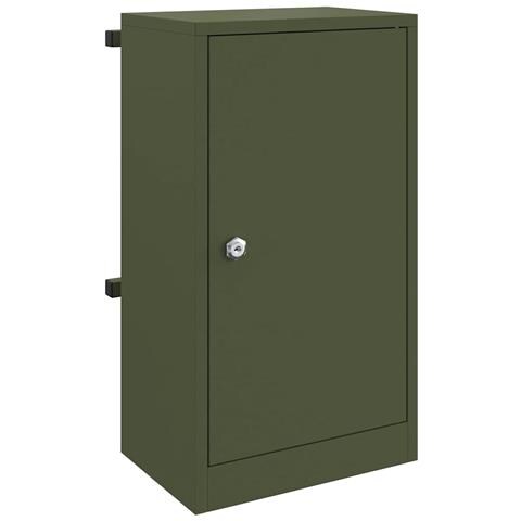 cassetta postalepastkastei Oliver verde 30 x 23 x 55 cm Acciaio - Foto 1