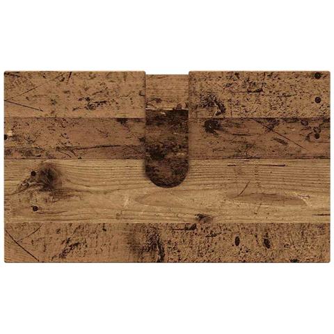 Set di mobili per il bagno 4 pcs Legno vecchio 61 x 35 x 64 cm - Foto 9