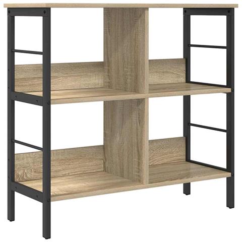 Libreria Rovere Sonoma 82 x 32 x 79 cm Legno multistrato - Foto 1