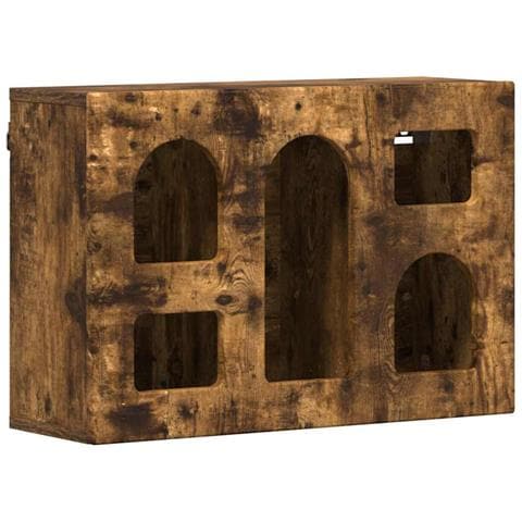 Armadio pensile Rovere fumé 60 x 20 x 40 cm Legno multistrato - Foto 1