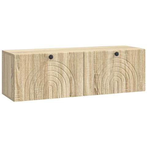 Mobile Porta TV da Muro Rovere Sonoma 98 x 31 x 30 cm - Foto 1