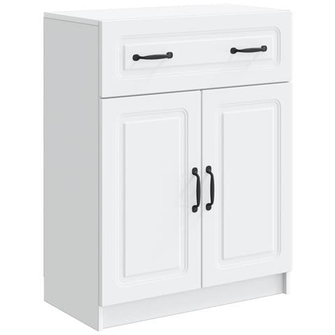 Credenza Bianco 66 x 34,5 x 87 cm Legno ingegnerizzato - Foto 1