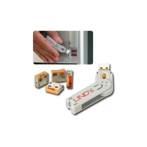 Serrature per porte USB Arancioni - Foto 1