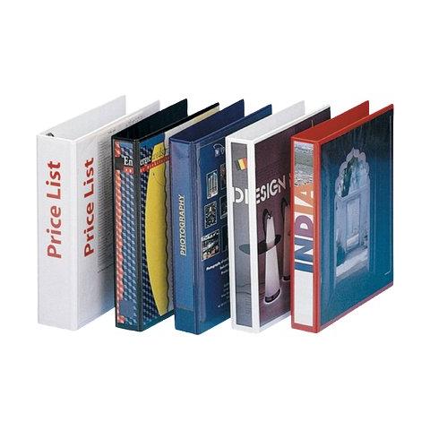 Raccoglitori personalizzabili Display - 60 mm - D - blu - 27,9x31,5 cm - 49718 - Foto 1