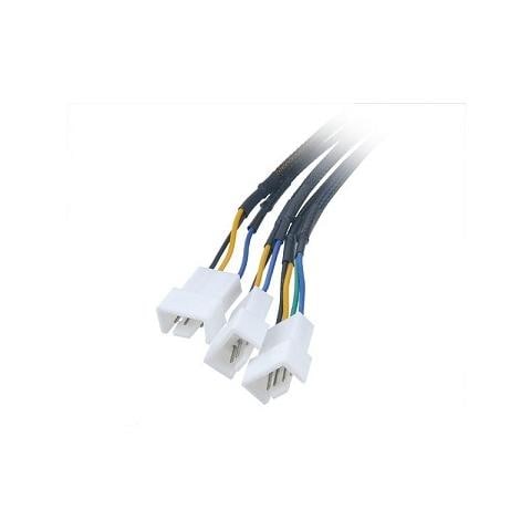 FLEXA FP3S, SATA, 0,3m, Nero, 3 x 4pin PWM - Foto 1