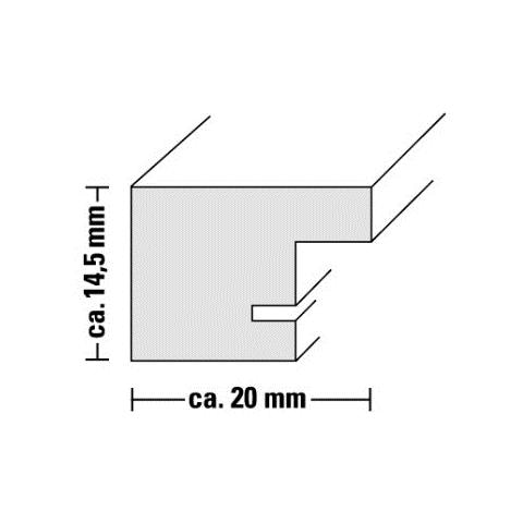 Paris argento 30x40 plastica 126050 - Foto 1
