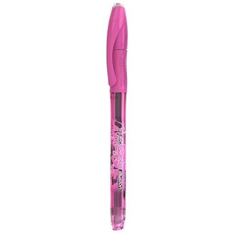 48 Penne A Gel Bic Gel-ocity Illusion Cancellabile Punta 0,7 Mm Inchiostro Rosa - Foto 1