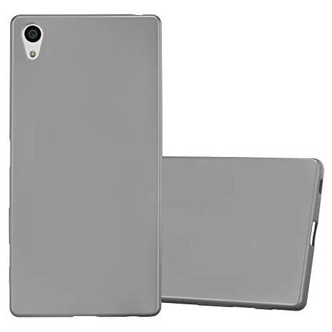 Custodia Compatibile Con Sony Xperia Z5 Premium In Grigio Metallico - Coperchio Protettivo In Silicone Tpu Flessibile - Foto 1