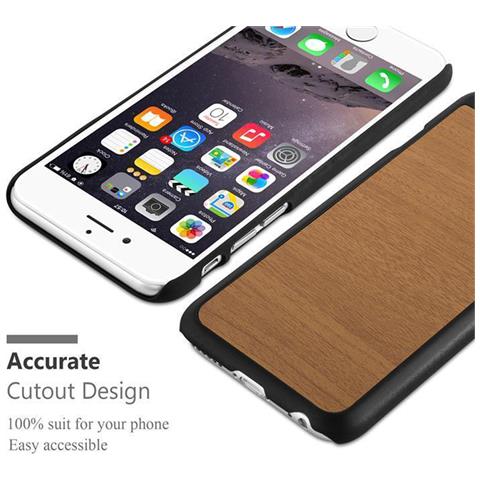 Cadorabo Custodia Compatibile Con Apple Iphone 6 Plus / Iphone 6s Plus In Woody Marrone - Hard Case Coperchio Di Protezione In Look Legno Contro I Graffi E Gli Urti - Foto 7