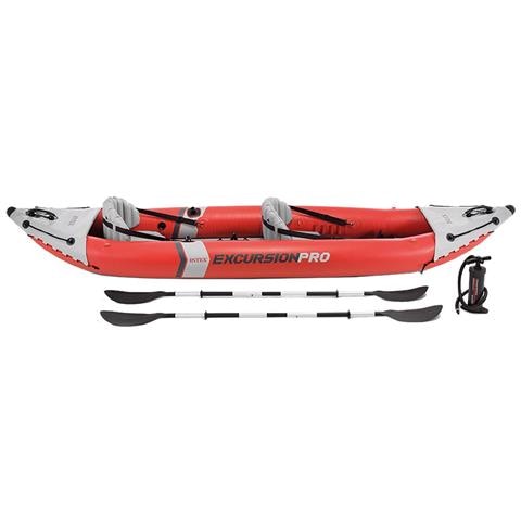 Canoa Gonfiabile Intex 68309 Excursion Pro 2 Persone Remi Pompa Kayak 2019 - Foto 5