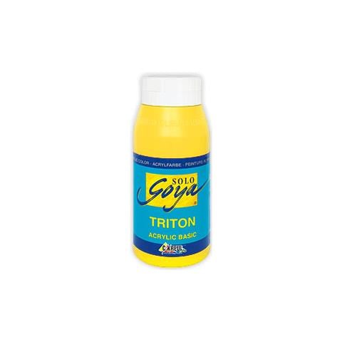 Colori Acrilici Solo Goya Triton 750 Ml - Giallo Chiaro Genuine - Foto 1