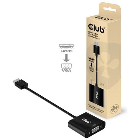 Hdmi 1.4 To Vga Active Adapter With Audio M / F - Foto 1