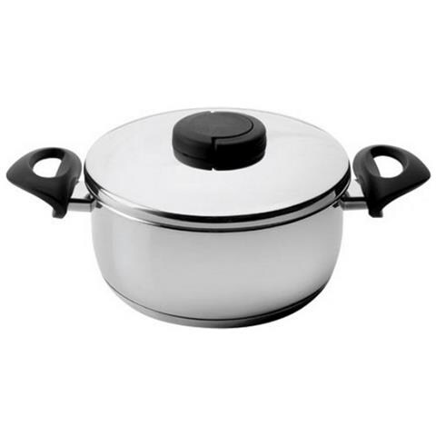 Casseruola In Acciaio Inox Da 24 Cm + Coperchio - 85024 - Foto 1