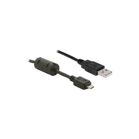 Cable USB2.0 -A male to USB- micro B male 2m, USB A, Micro-USB B, 2m - Foto 1