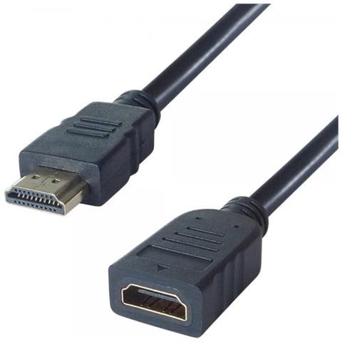 26-70304K / MF 3m HDMI Type A (Standard) HDMI Type A (Standard) Nero cavo HDMI - Foto 1