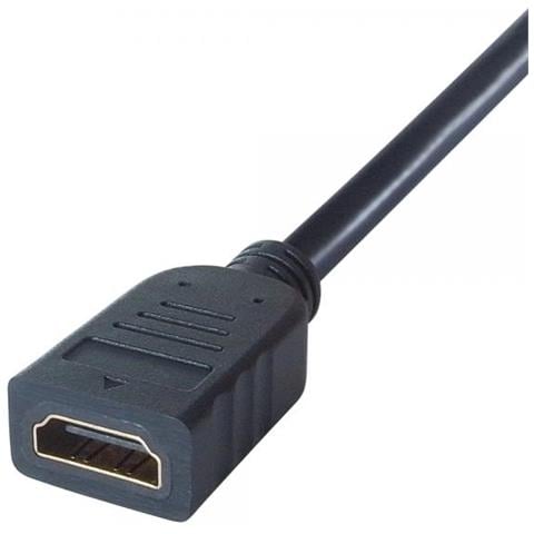 26-70304K / MF 3m HDMI Type A (Standard) HDMI Type A (Standard) Nero cavo HDMI - Foto 3