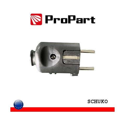 Spina Schuko Nera Polybag - Foto 1