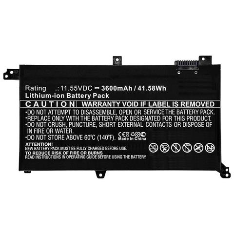 Mbxas-ba0182 Ricambio Per Laptop Batteria (laptop Battery For Asus 42wh - Li-ion 11.55v 3.6ah 42wh - Li-ion 11 - Foto 2