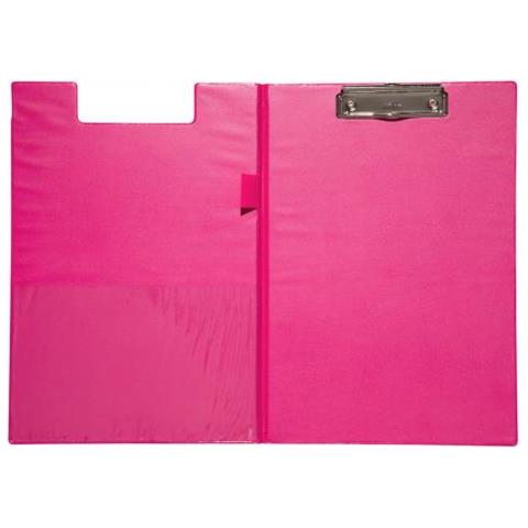 2339222 Portablocco A4 Cartoncino, Plastica Rosa - Foto 1