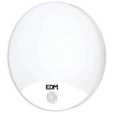 Lampada Da Parete Rotonda Con Sensore Led 15w 4000k 1250 Lumen 250x49mm - Foto 1