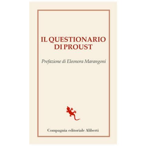 Eleonora Marangoni - Il questionario di Proust - Foto 1