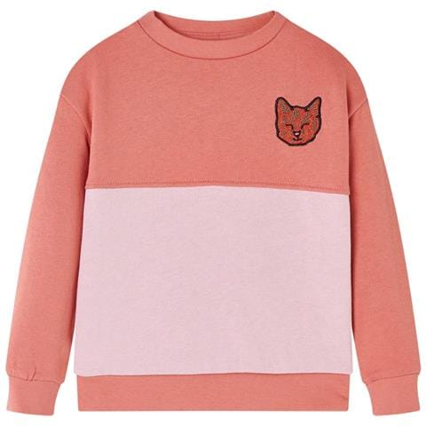 Felpa da Bambina Color Block Rosa 104 - Foto 1